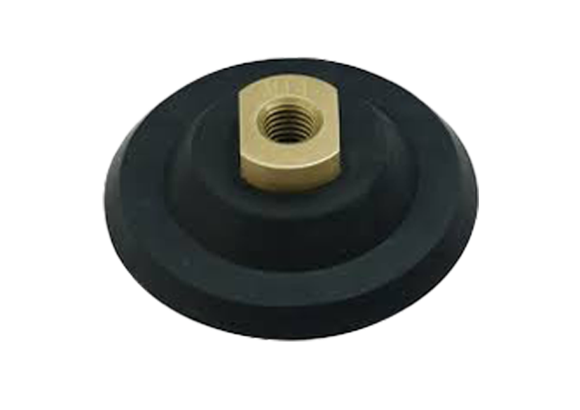 Rubber Velcro Backing Pad 100mm M14 Thread