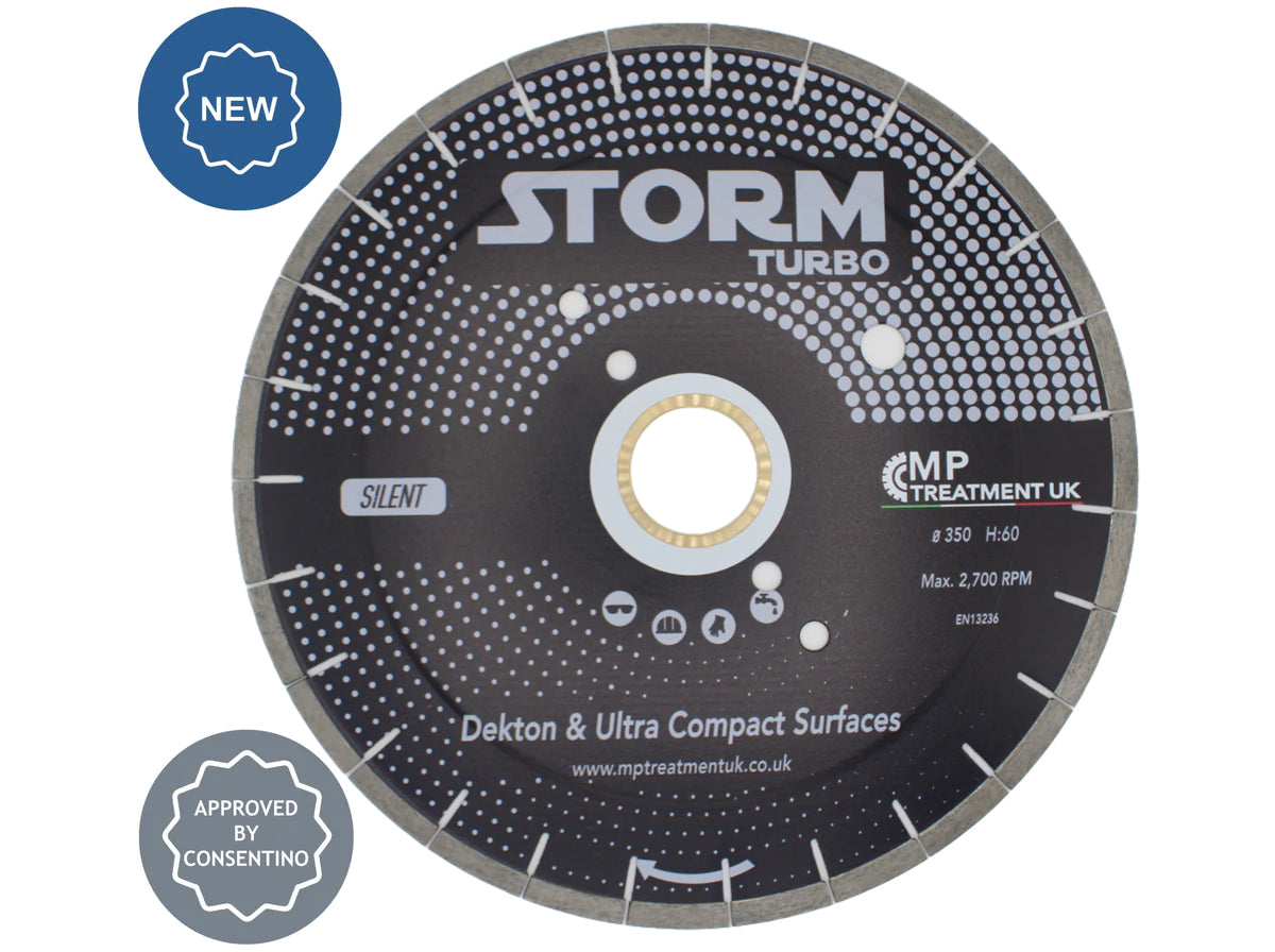 STORM Turbo Fast bridge saw blade for Dekton & Ultra Compact Surfaces