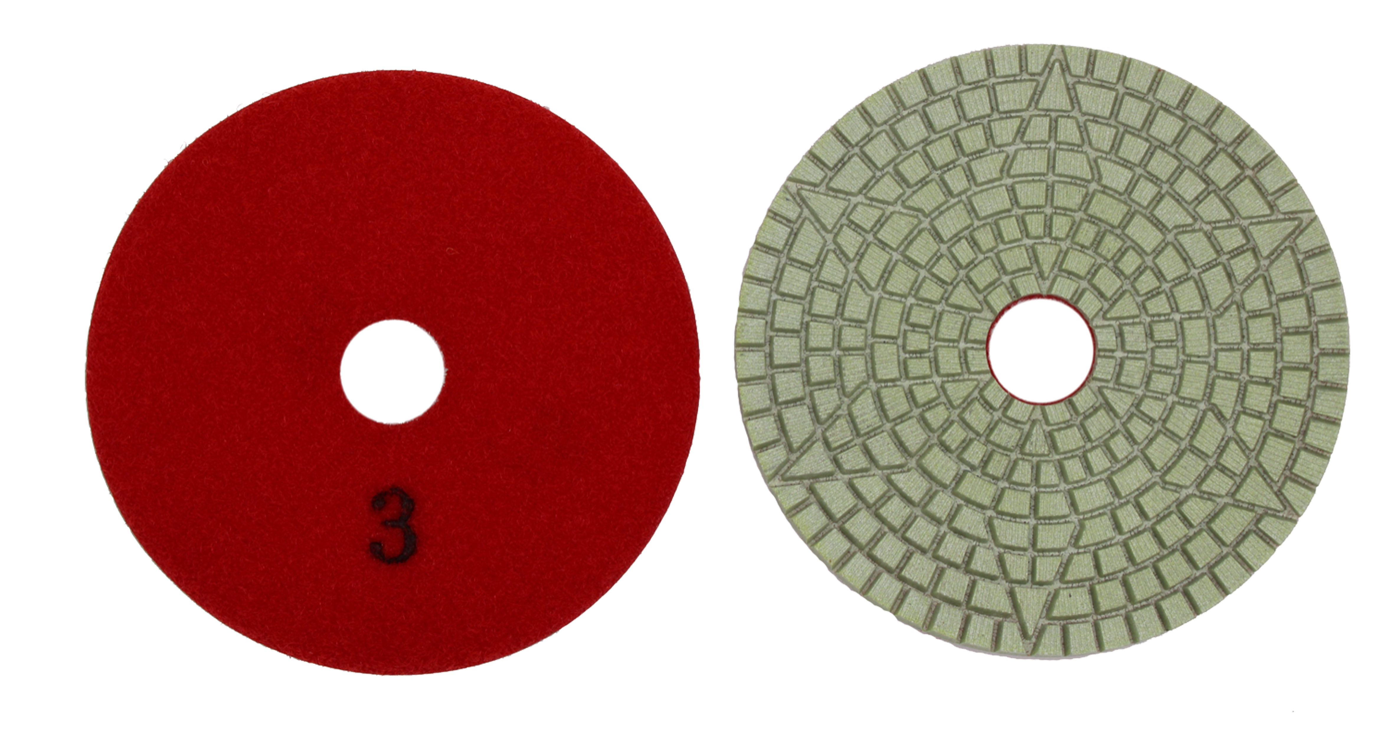 3 Step Polishing Pads For Marble